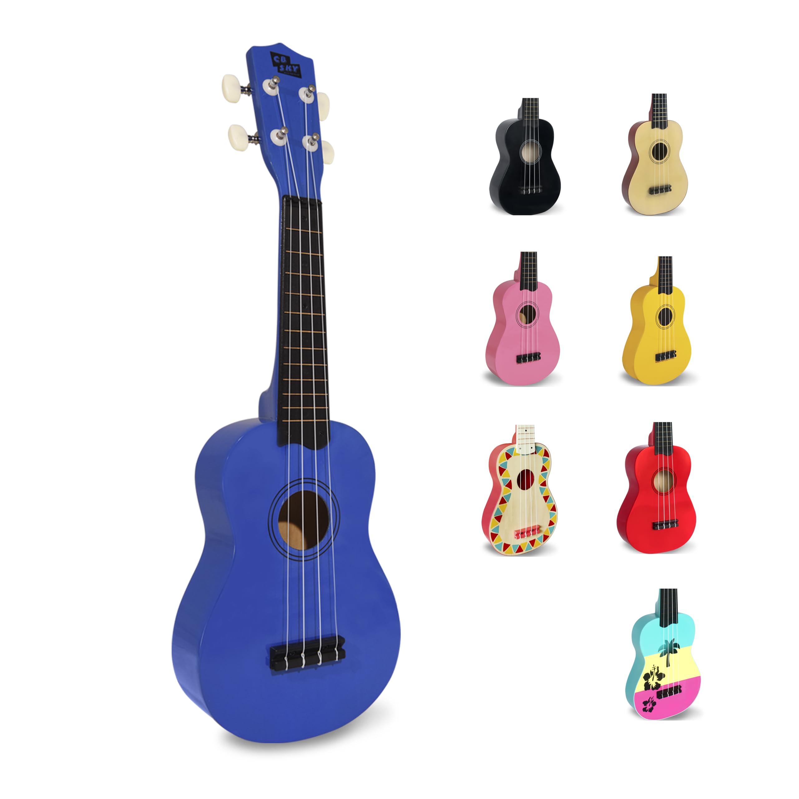 Ukelele Soprano CB Sky 21"/53cm para principiantes,