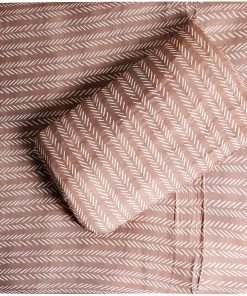 Juego de Sábanas para Gemelos Pobi Baby - -Marrón Salvaje