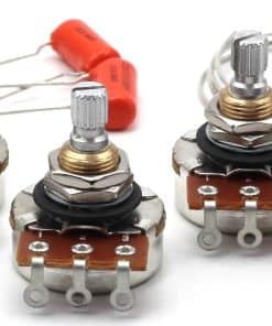(4x) Potenciómetros de audio Bourns 500K SHORT SPLIT Shaft