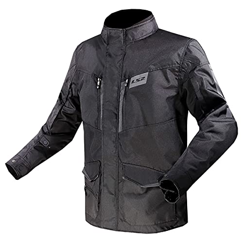 Chamarra LS2 Metropolis Evo Urban para Hombre (Negro -