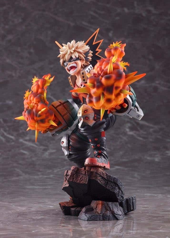 Figura My Hero Academia: Katsuki Bakugo a Escala 1:8 de la - Imagen 5