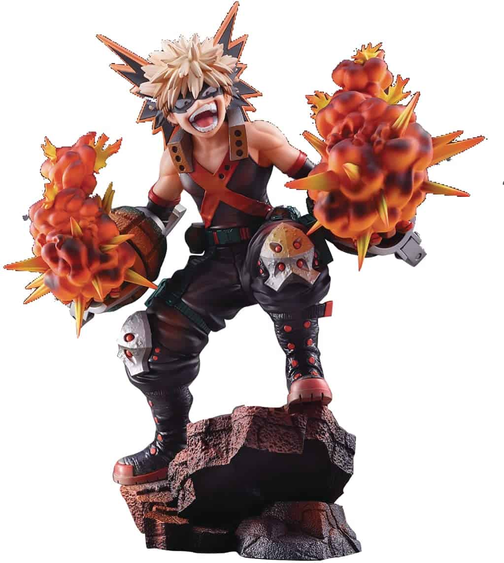 Figura My Hero Academia: Katsuki Bakugo a Escala 1:8 de la