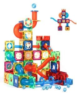 Set de Juguete de Pista de Carreras de Canicas MAGBLOCK