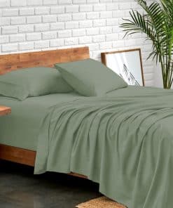 Juego de sábanas de lujo Queen Size, suaves, con 800 hilos