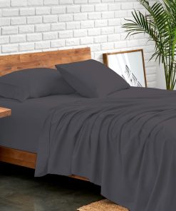 Juego de Sábanas de Lujo Suaves de 4 Piezas 800 Hilos 100%