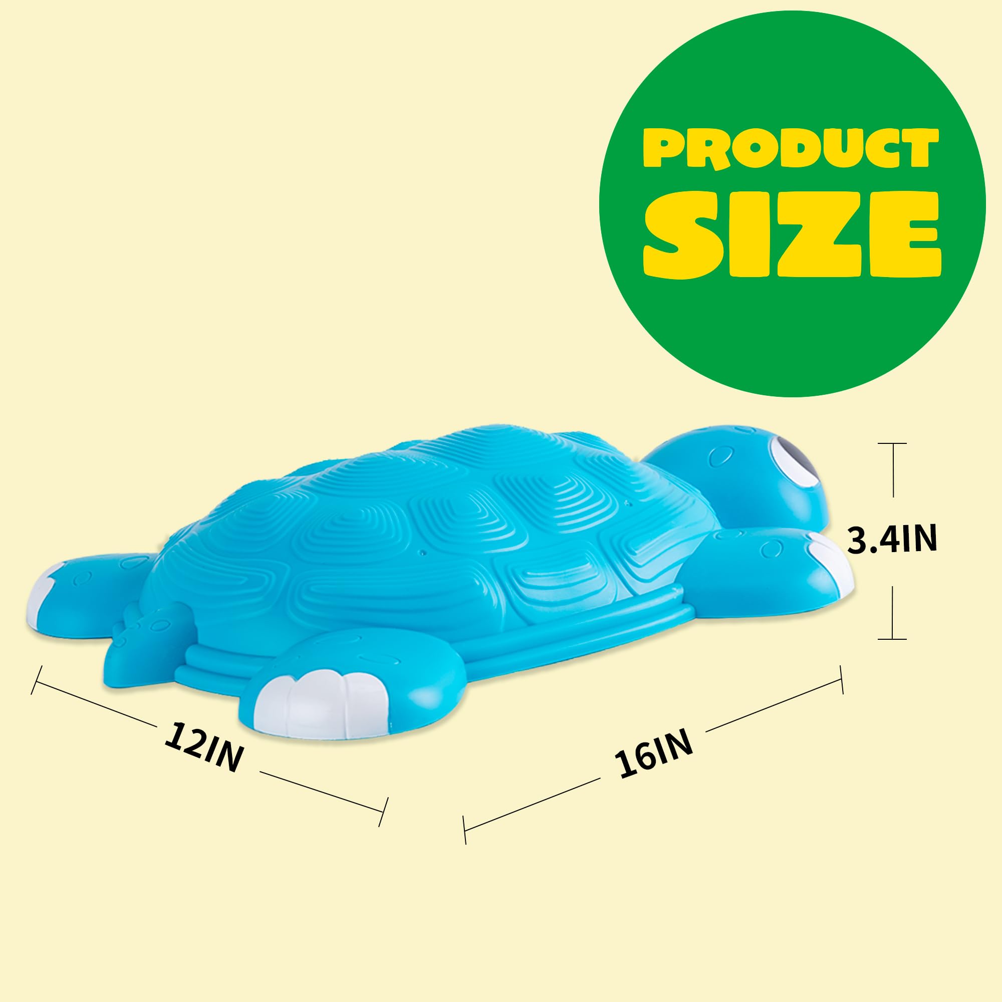 JOYIN Turtle Balance Stepping Stones, 6 Pcs Kids Turtle - Imagen 8