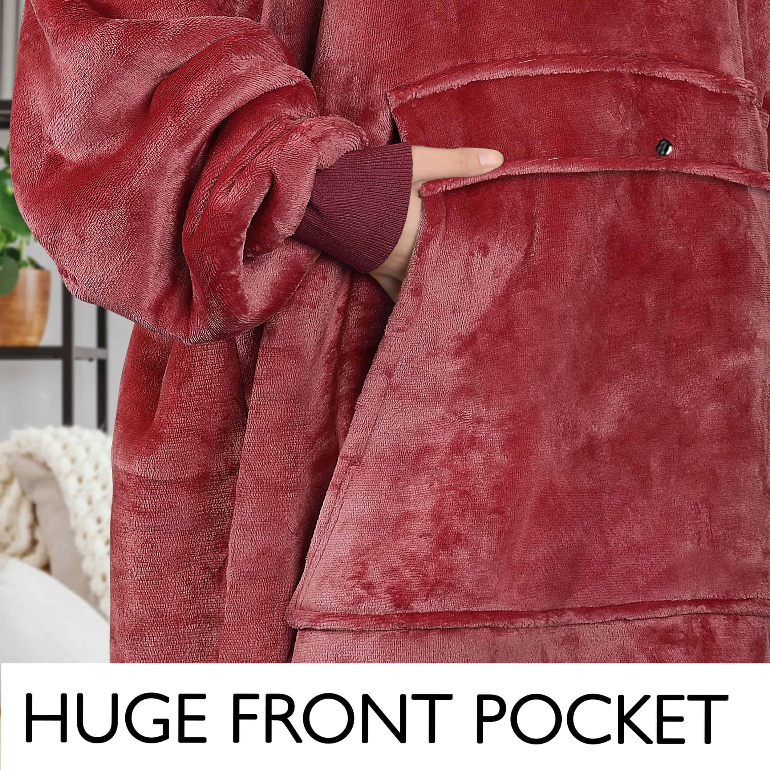 Manta con capucha sudadera de cuerpo entero Catalonia, - Imagen 4