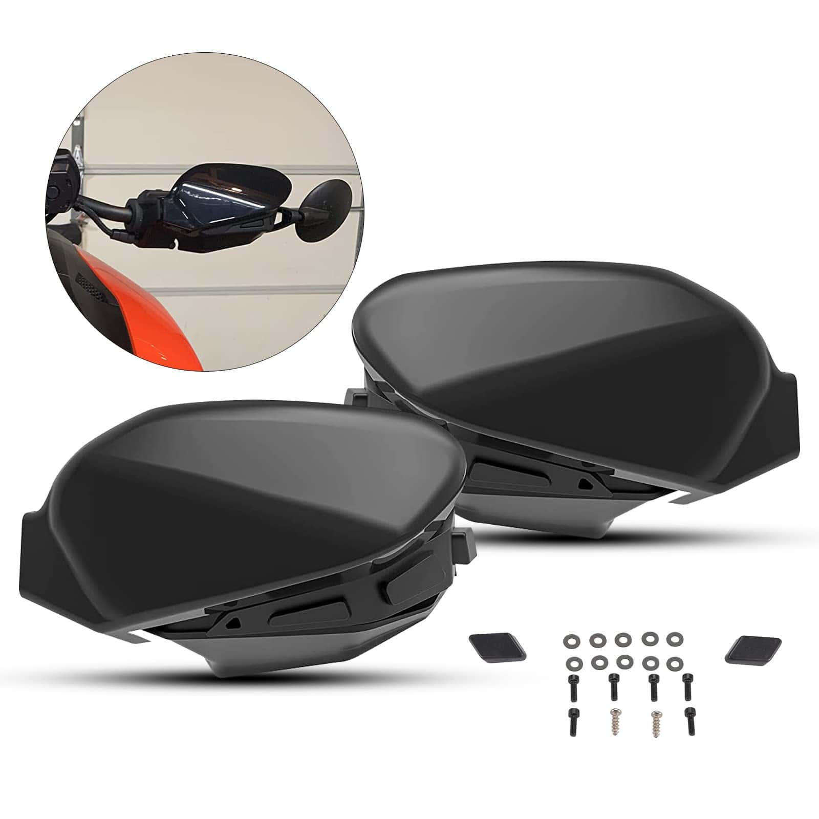 Protector de deflectores de aire para guardamanos Ryker, - Imagen 5