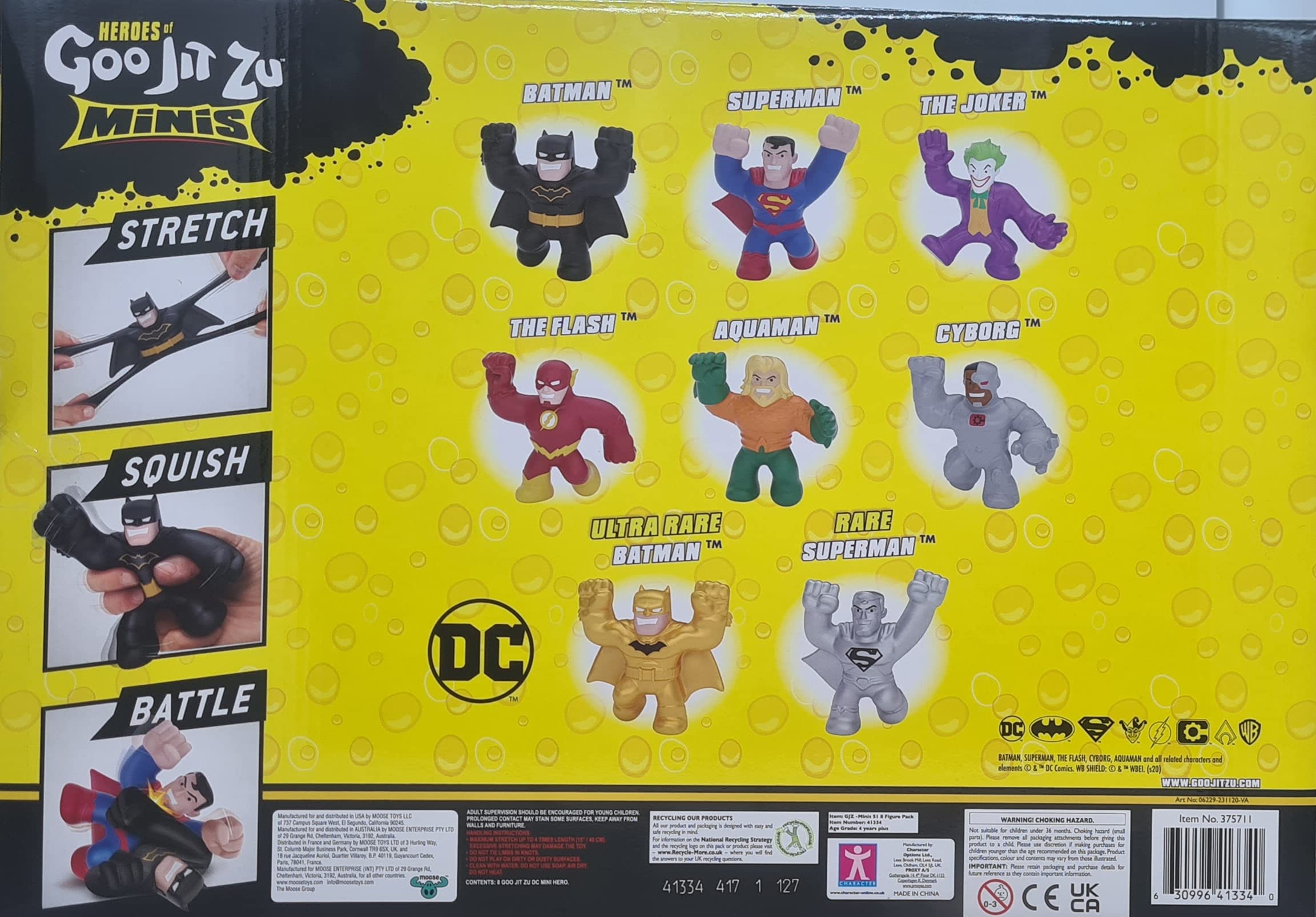 Goo JIT Zu - DC Minis S1 8-Pack (41334) - Imagen 3
