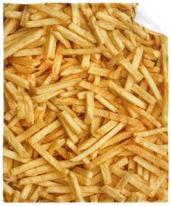 ARTBLANKET Manta de Papas Fritas para Otoño Invierno