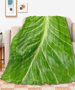 Manta ARTBLANKET de Lechuga para Otoño Invierno Primavera