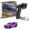 Coche RC a Escala 1/76 FLYCOLOR con Control Remoto 2.4G