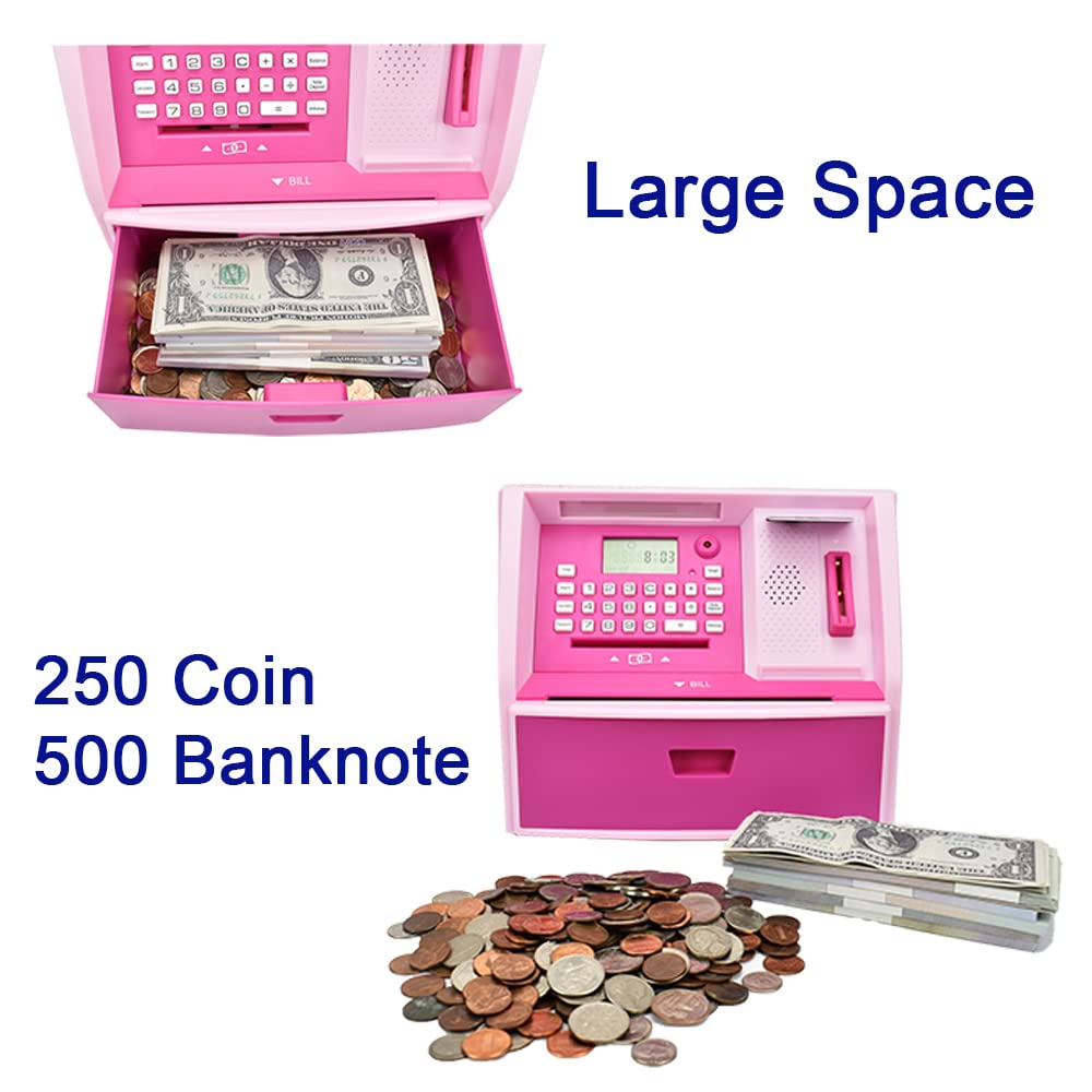 Caja de Ahorro ATM con Tarjeta de Débito, Hucha Electrónica - Imagen 5