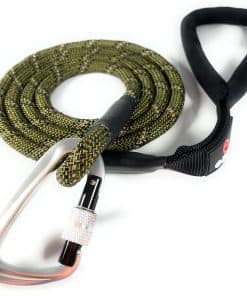 Correa para perros Enthusiast Gear con mosquetón de bloqueo