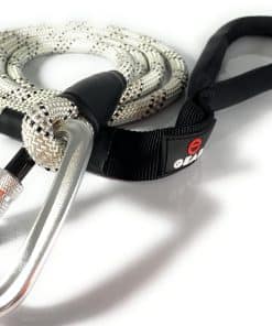 Correa de perro de cuerda Enthusiast Gear con mosquetón de