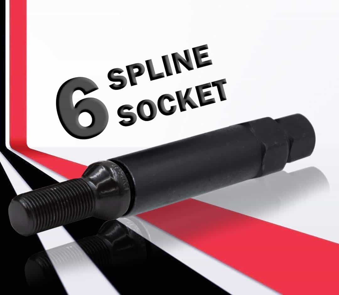 Set de 20 Pernos de Rueda Negros 14x1.25 con Asiento Cónico - Imagen 6