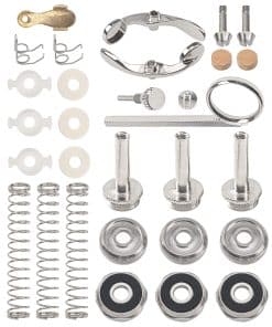 1Set Yootones Kit de Reparación de Trompeta Botones de Dedo