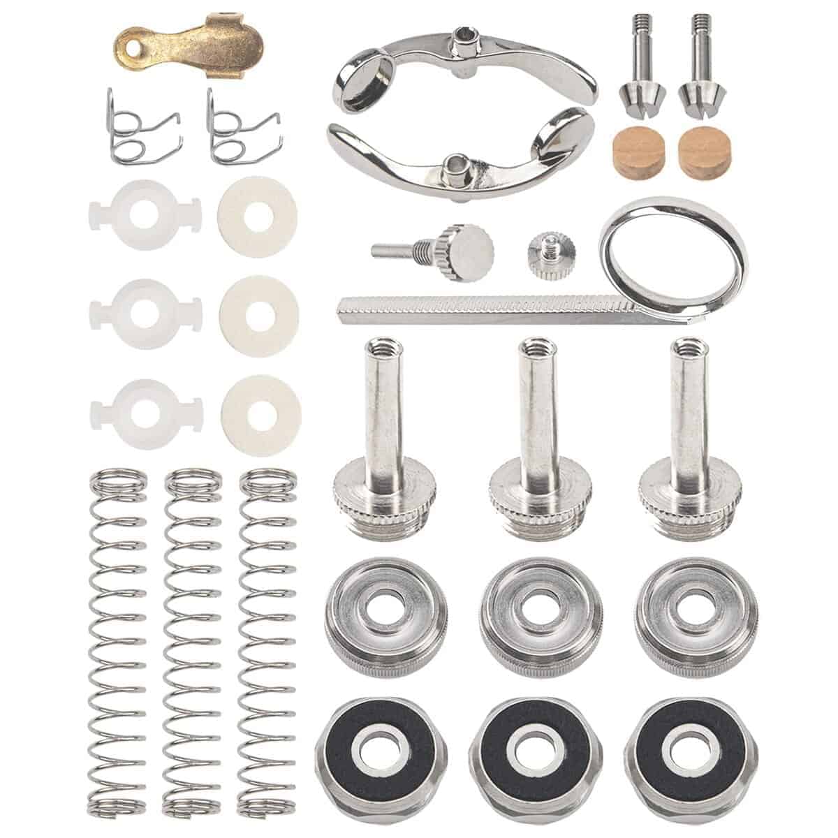 1Set Yootones Kit de Reparación de Trompeta Botones de Dedo