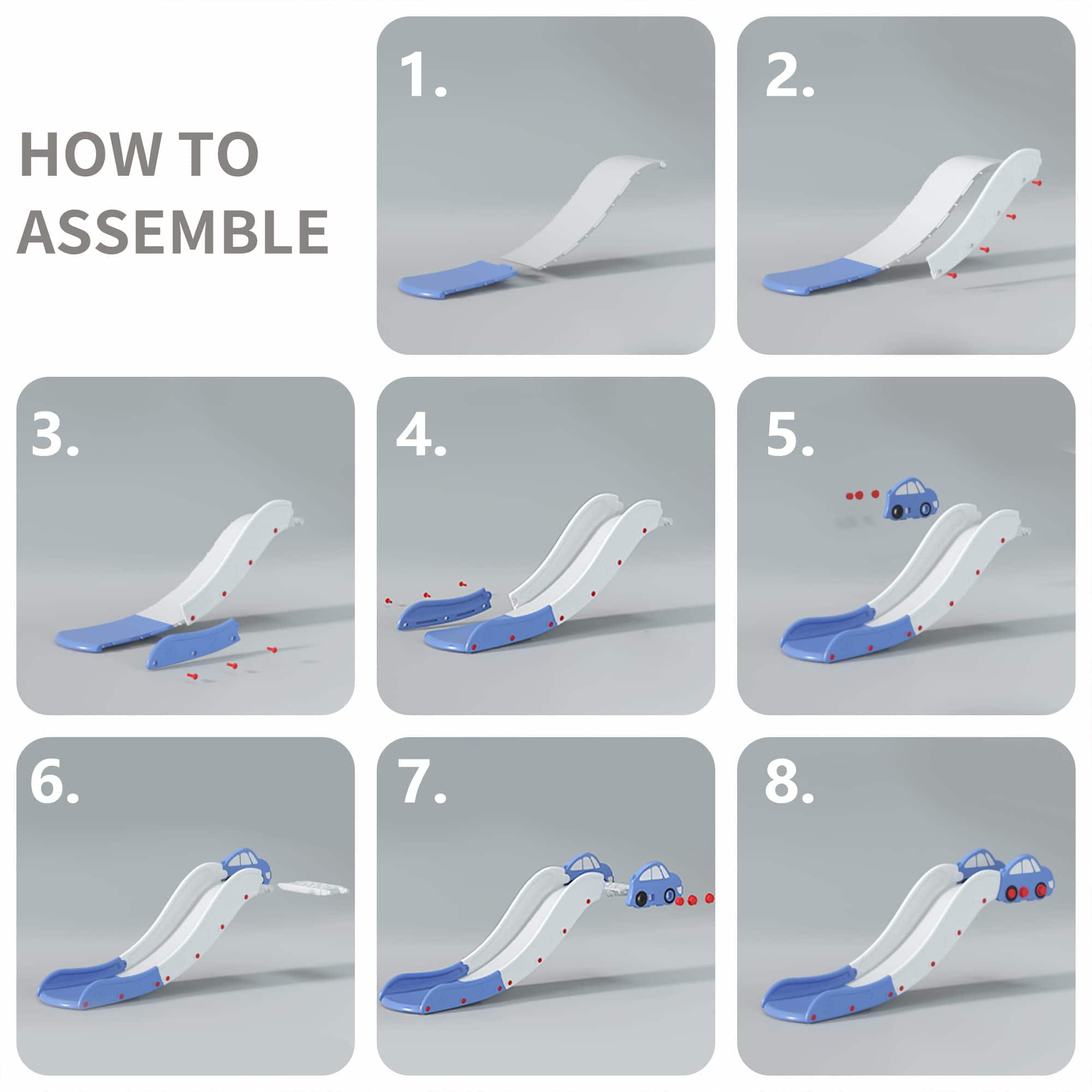 Tobogán para Niños para Cama Sofá Tobogán para Escaleras - Imagen 7