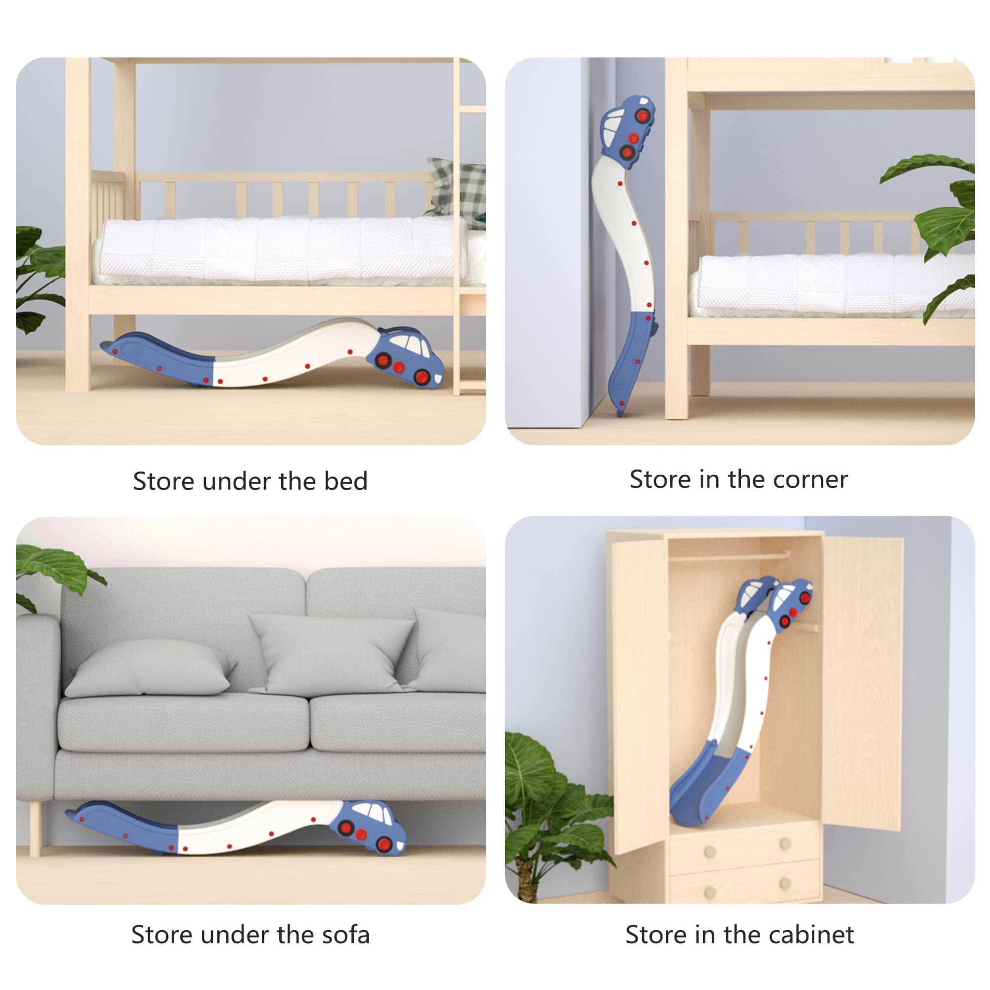 Tobogán para Niños para Cama Sofá Tobogán para Escaleras - Imagen 5