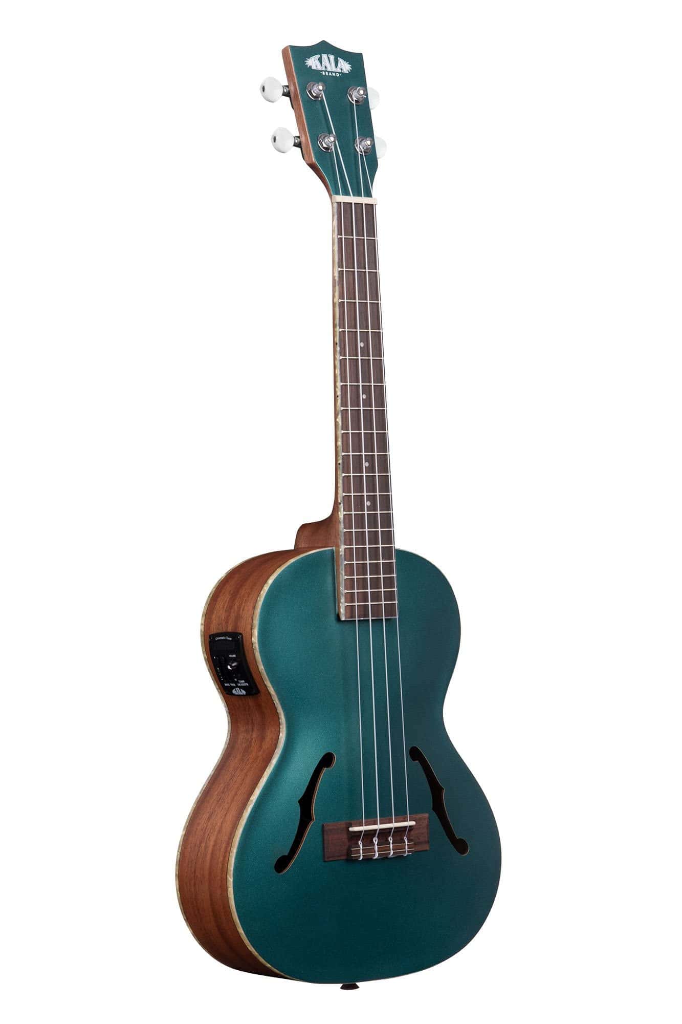 Ukulele de 4 cuerdas Kala Brand Music Co., Verde, Tenor