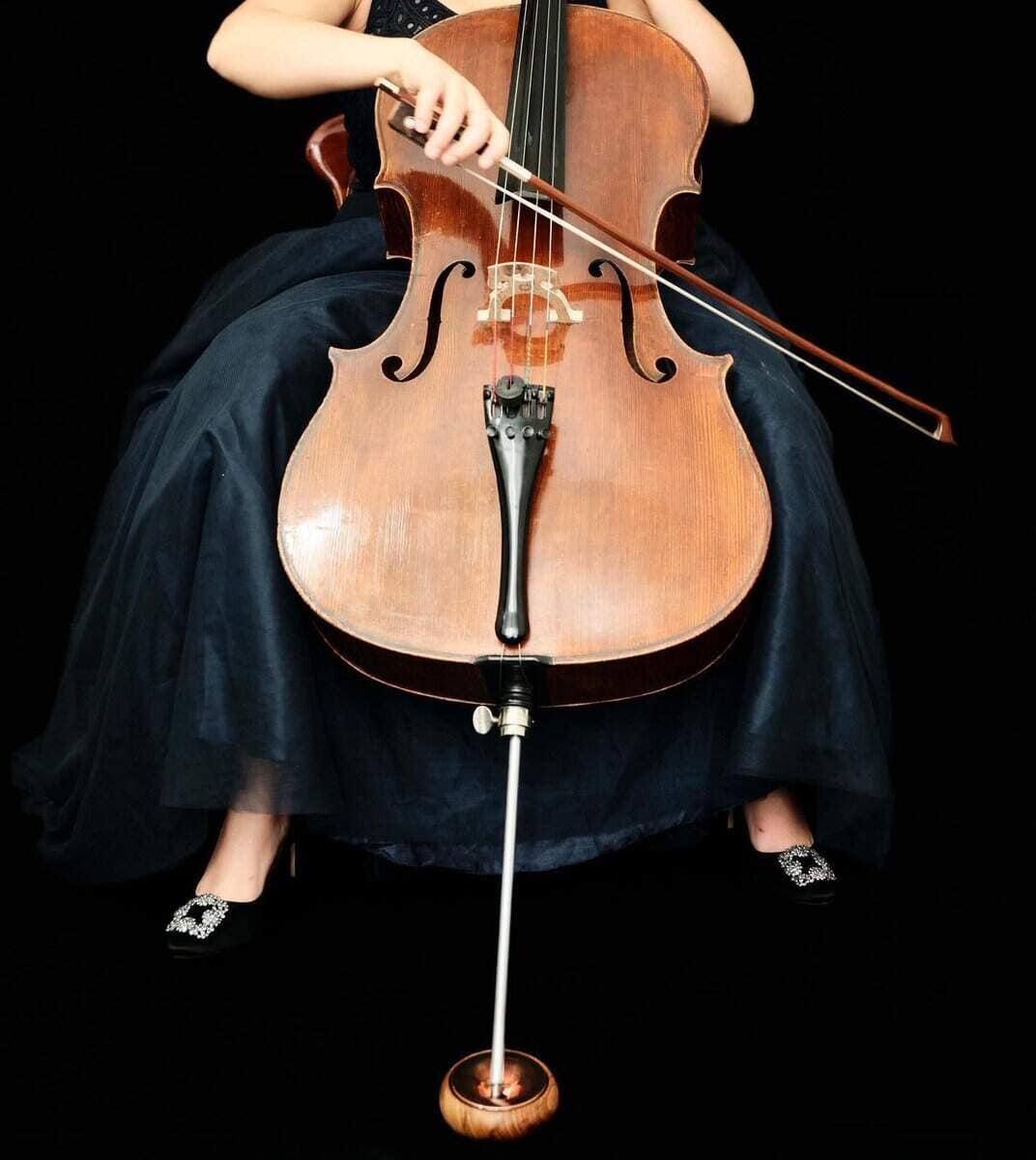 Soporte para cordón de cello Typhoon Woodhorn (Hecho en - Imagen 8