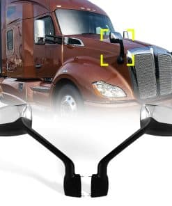 Conjunto de espejos de capó cromados High Soar con Kits de