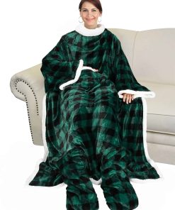 Manta con mangas y bolsillos para pies de Sherpa Catalonia