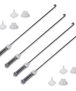 Juego de 4 varillas de suspensión de lavadora reemplaza