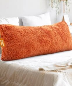 Almohada corporal larga Cheer -Naranja oxidado