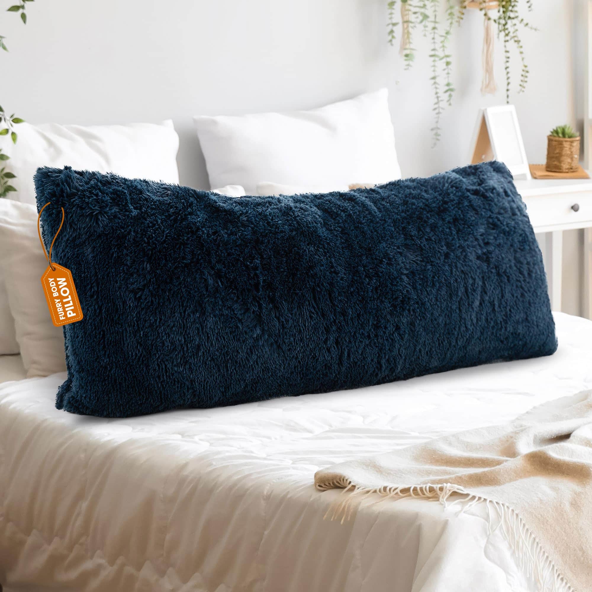 Almohada corporal larga Cheer -Azul marino