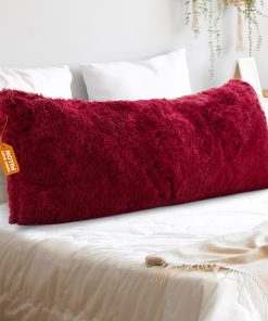 Almohada de Cuerpo Largo Cheer Collection - -Vino Tinto