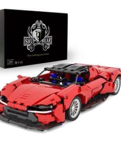 Set de coches de carreras ShupBear Creator Red Speed