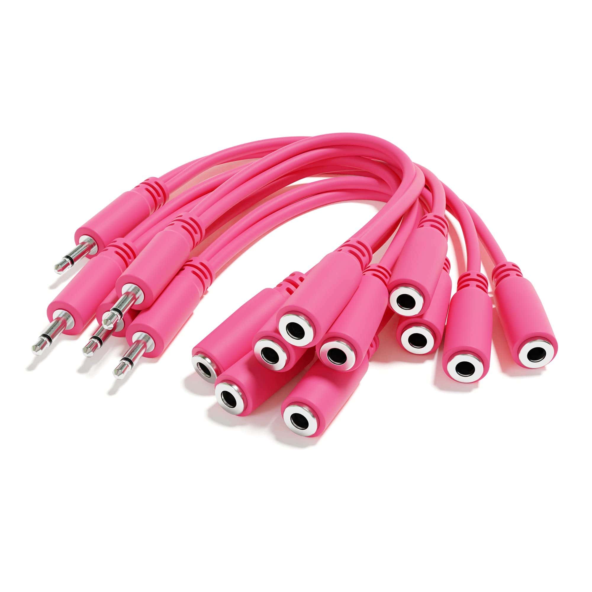ExcelValley - Pack de 5 - Cables de Divisor Mono Y - TS