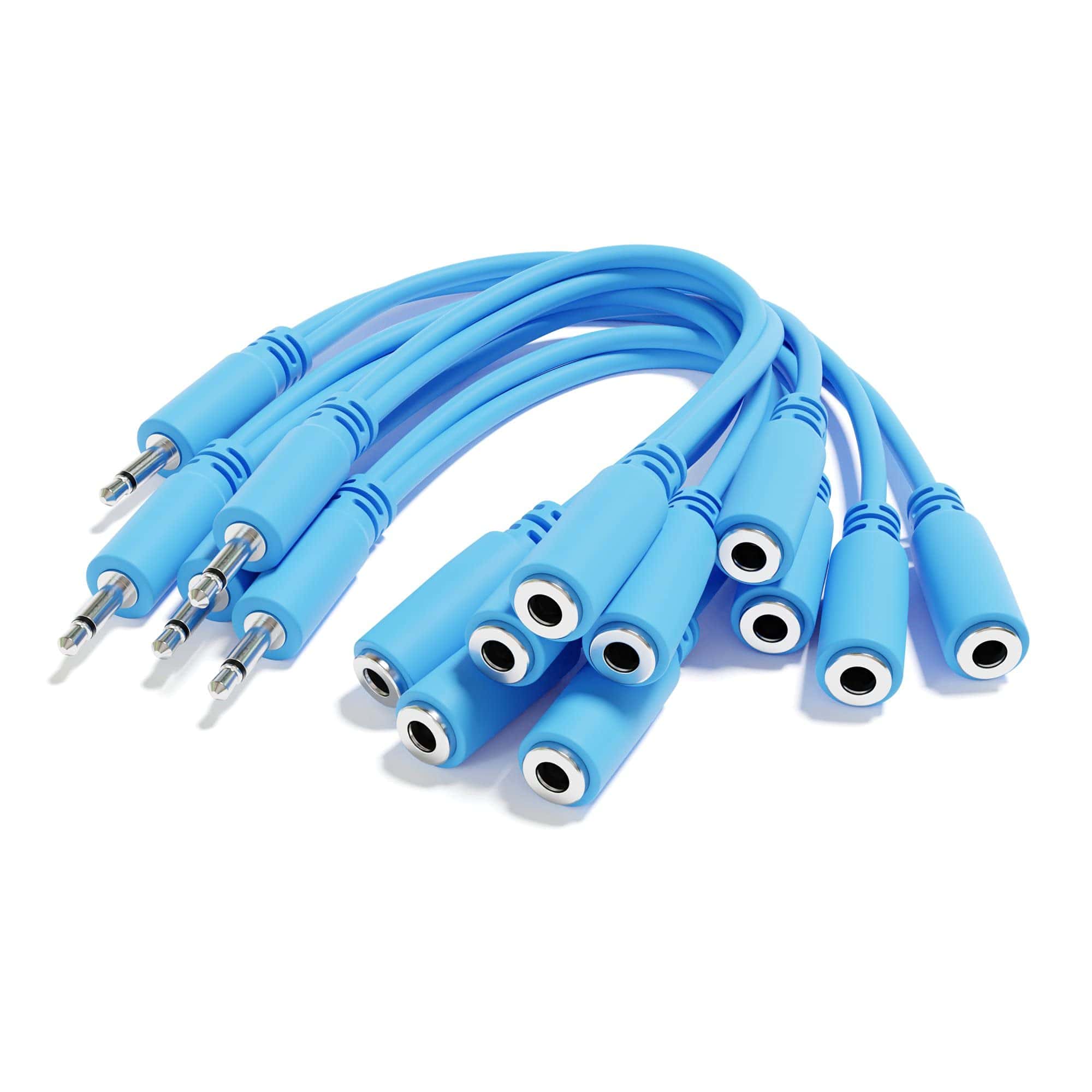 ExcelValley - 5-Pack - Cables Divisores Mono Y Patch - TS