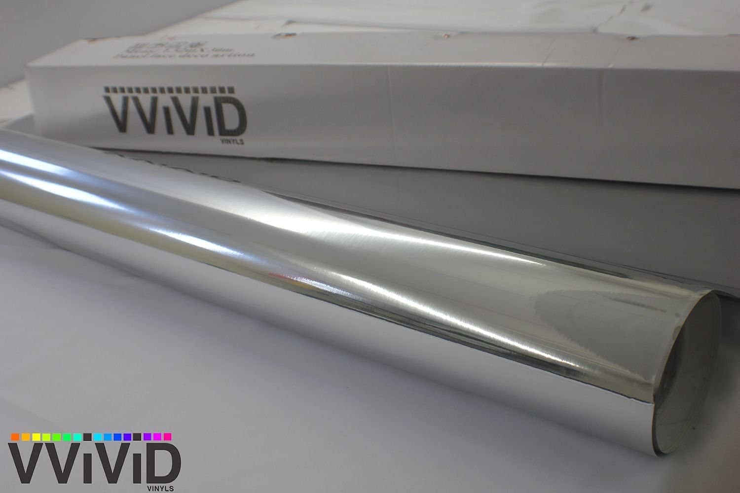 Vinilo Cromado Espejo Plateado 96 Pulgadas x 60 Pulgadas - Imagen 4