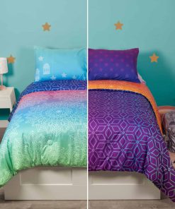 CLAUVINCK Juego de Ropa de Cama 5 Piezas de Microfibra