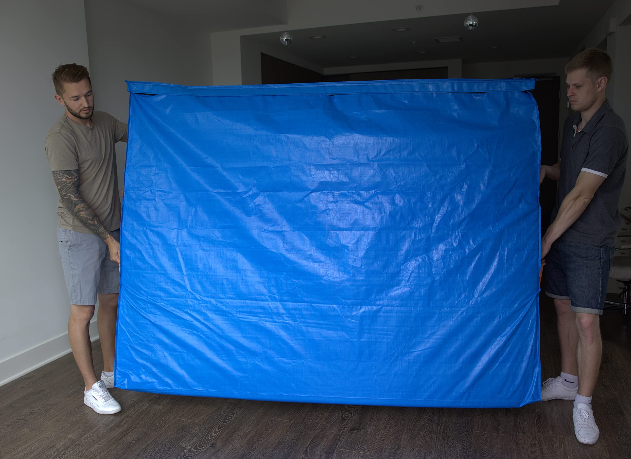 Bolsa de colchón con asas resistentes para mudanzas y - Imagen 3