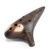 Ocarina de Cerámica de 12 Agujeros Alto C Joy of Wood