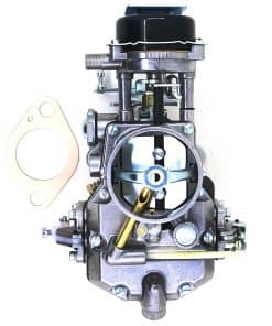 Carburador Autolite 1100 de 1 barril instalado en motores