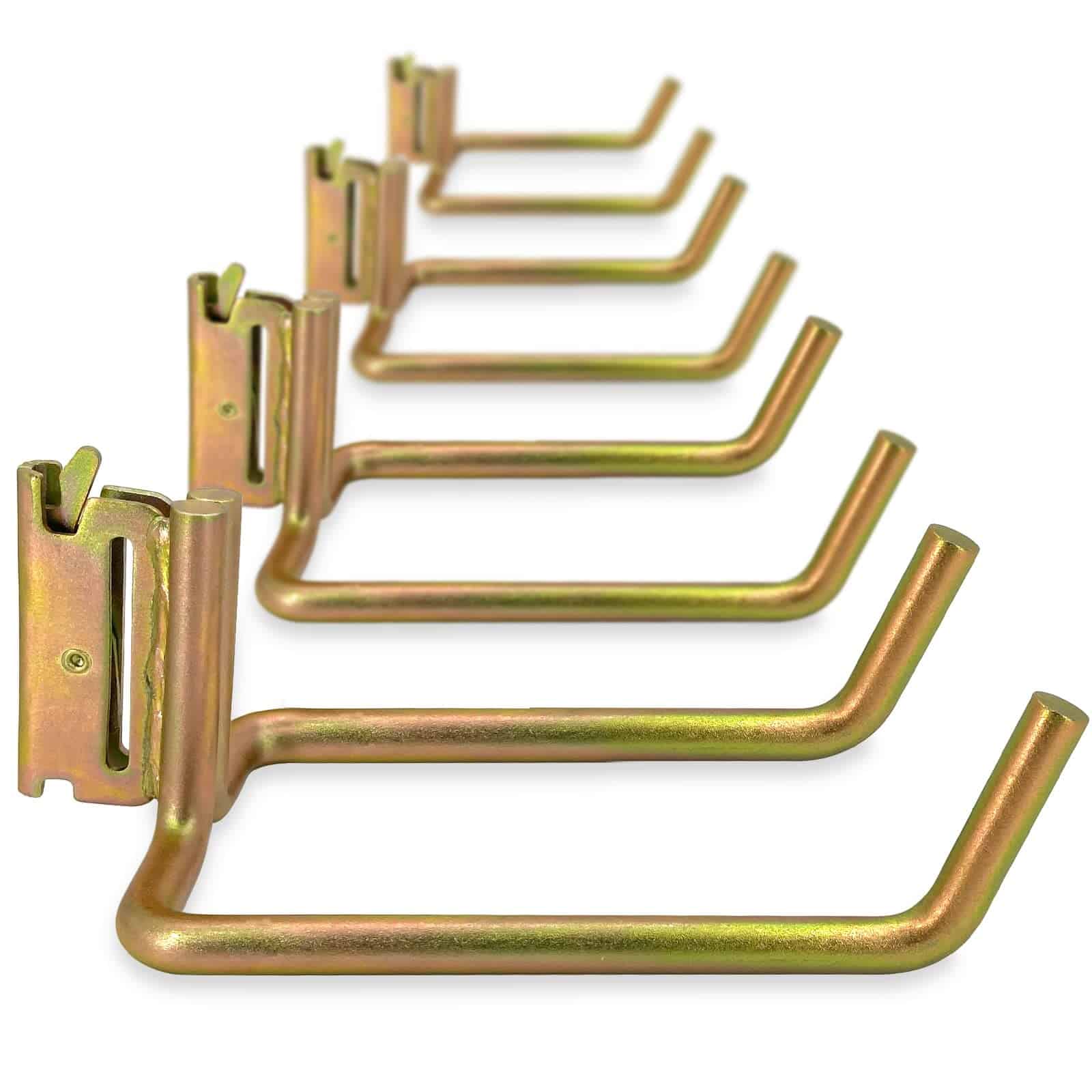 4 Pack Ganchos de Pala de Servicio Pesado para E-Track para