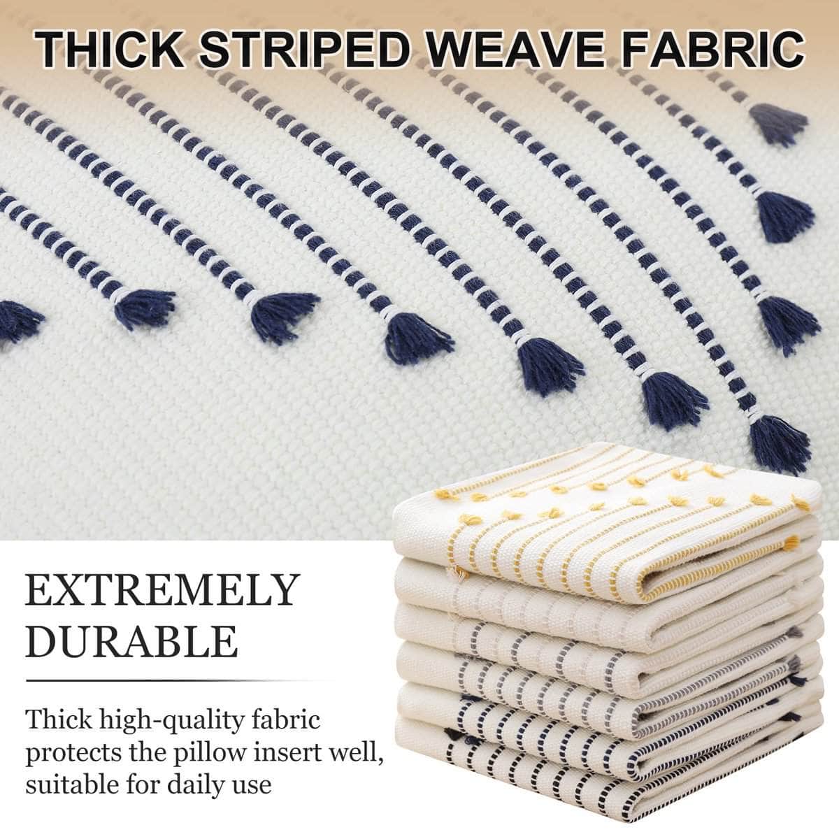 Juego de 2 Fundas de Cojín Boho Mecatny 12X20, Fundas de - Imagen 4