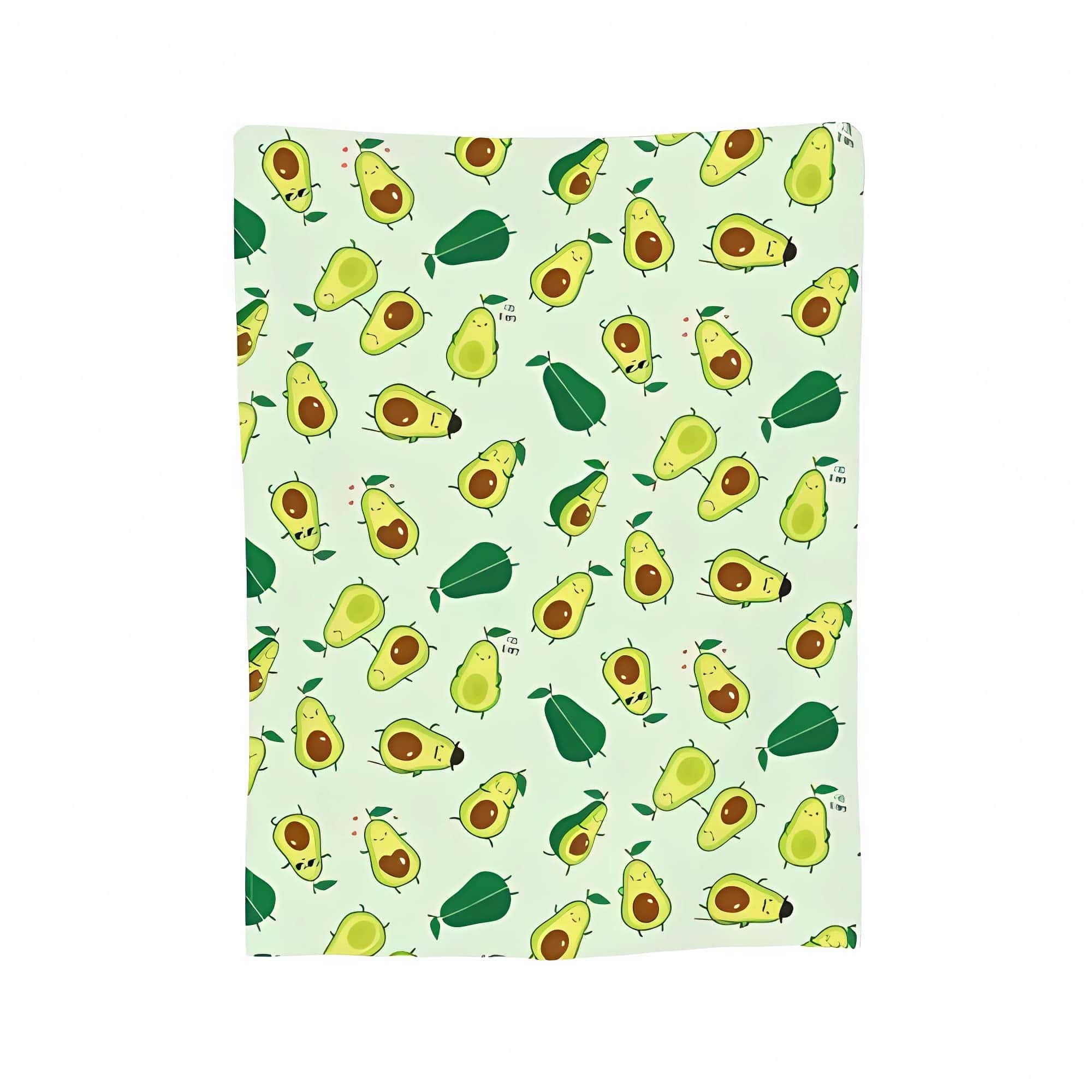 Manta Majoug de Avocado Cute and Simple Patrón Suave y - Imagen 7