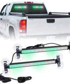 XRIDONSEN 2 en 1 Barra de Luz de Advertencia Estroboscópica