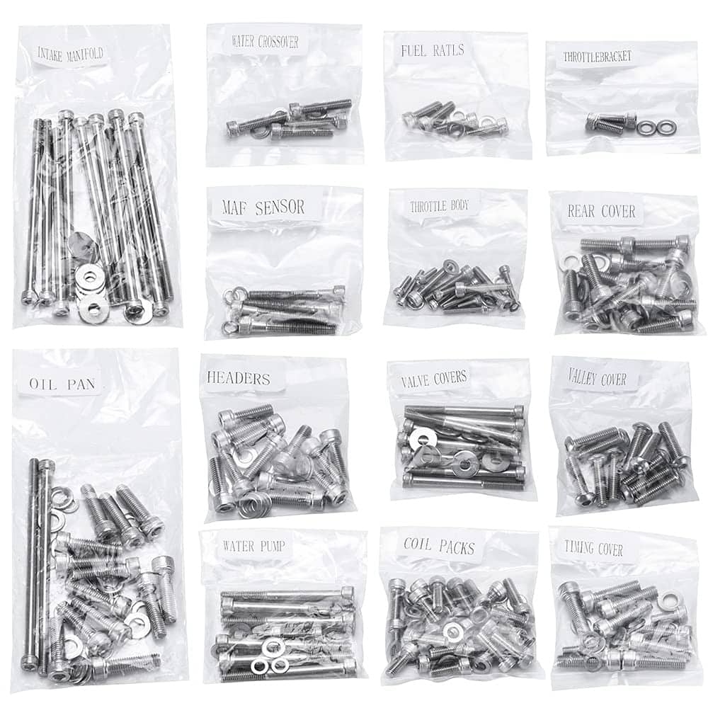 Kit de Pernos de Acero Inoxidable LS LS1 LS6 para Motor Kit - Imagen 4
