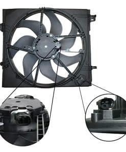 SecosAutoparts Ensamblaje del Ventilador de Enfriamiento