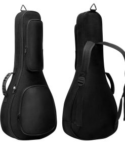 Estuche de mandolina Deviser con acolchado de 0.5 pulgadas,