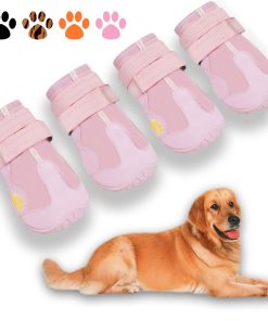 XSY&G Zapatos para Perros, Botas Impermeables para Perros