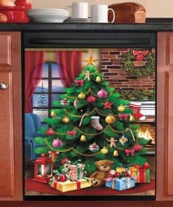 Pegatinas magnéticas para lavavajillas con diseño de árbol