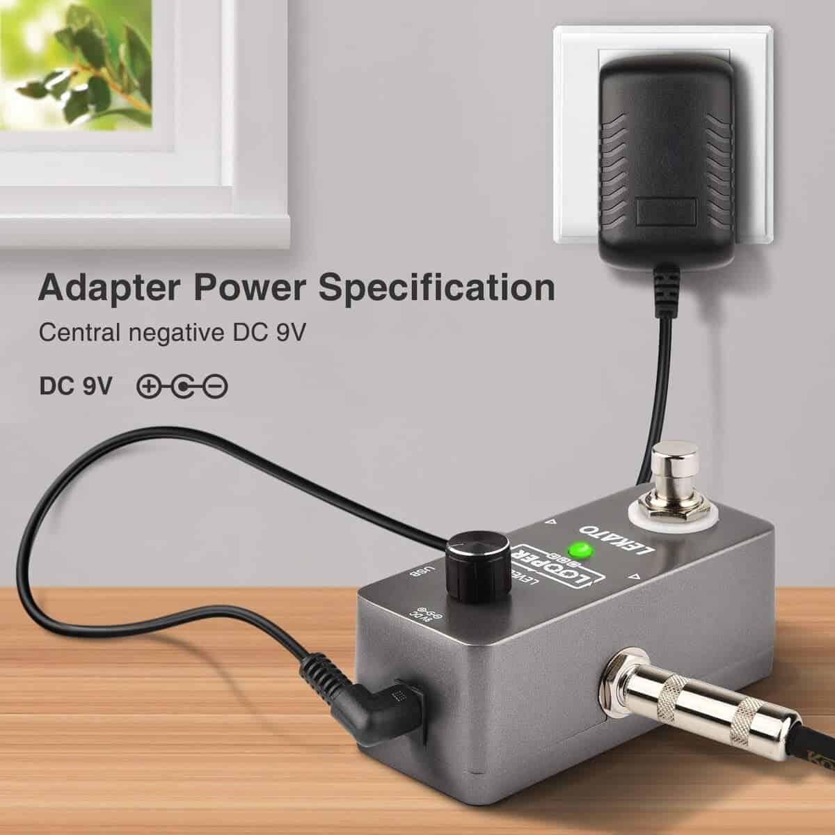 Pedal de Efecto de Loop para Guitarra LEKATO Loop Pedal - Imagen 6